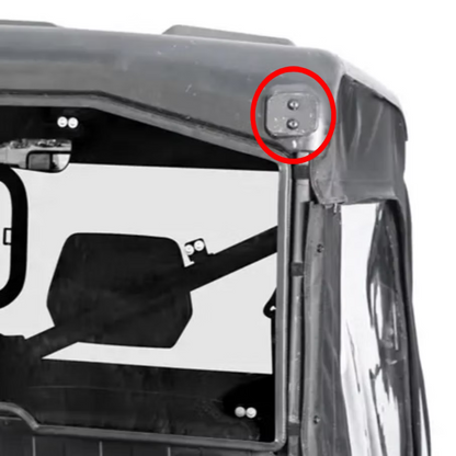 Can Am Defender Whip Mount